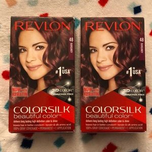 Revlon Colorsilk Beautiful Color Burgundy NIB